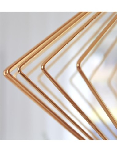 Suspension Led cuivre Edge - Markslöjd Leluminaireled.com