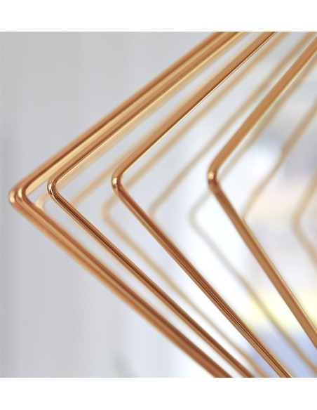 Suspension Led cuivre Edge - Markslöjd Leluminaireled.com