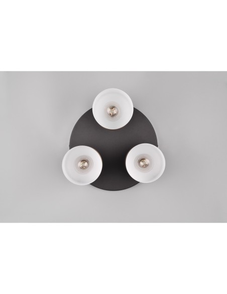 Plafonnier Led 3x E27, max. 40W, Multicouleur - Trio - Agudo