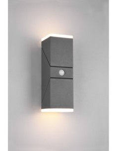 Trio – Avon – Applique extérieure LED 2x7W, 2x800lm, 3000K, capteur de mouvement, anthracite 2