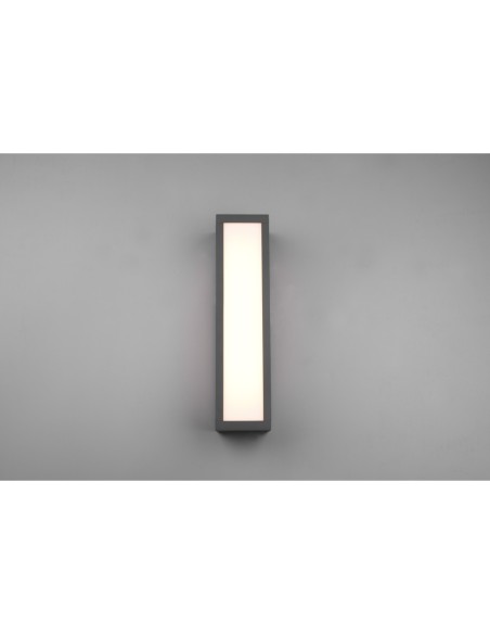 Trio – Fuerte – Applique LED IP54, éclairage extérieur économe, 1300 lumens, finition anthracite