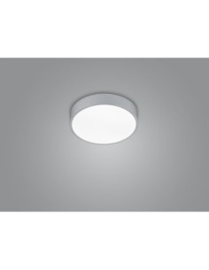Trio – Waco – Plafonnier LED 28W, 3200lm, 2300/3000/4000K, Ø31cm, titane et acrylique, IP20 2