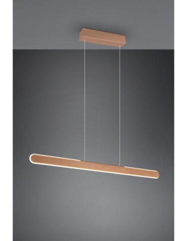 Trio – Helios – Luminaire suspendu tactile avec variateur de luminosité et couleur, design moderne et élégant