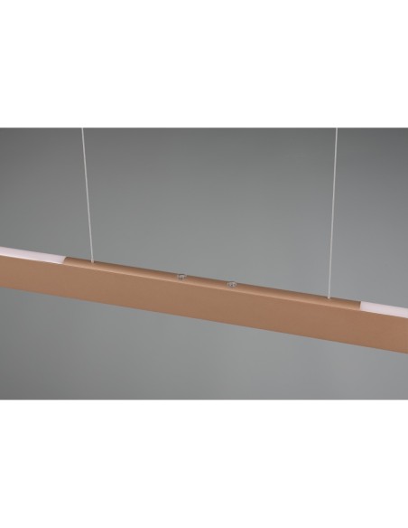 Trio – Helios – Suspension LED dimmable avec éclairage bidirectionnel, style minimaliste, réglage facile au toucher