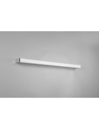 Applique LED 12W – 1400lm, 3000K – IP44 – Chrome/Blanc – Trio – Fabio intérieur | Trio