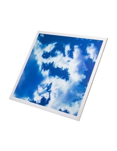 Lot de 4 dalles Led 3D  Sky - Optonica Leluminaireled.com