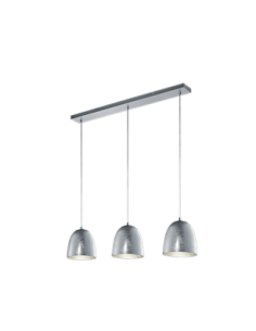 Trio – Ontario – Suspension LED 3xE14, 40W, Nickel mat, salle à manger
