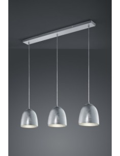 Trio – Ontario – Suspension LED 3xE14, 40W, Nickel mat, salle à manger 2