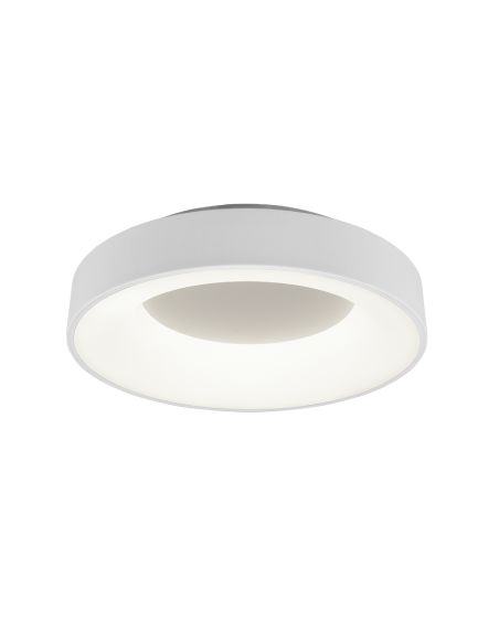 Trio – Girona – Plafonnier LED 1xSMD, 27W, 3200lm, Blanc mat, design minimaliste