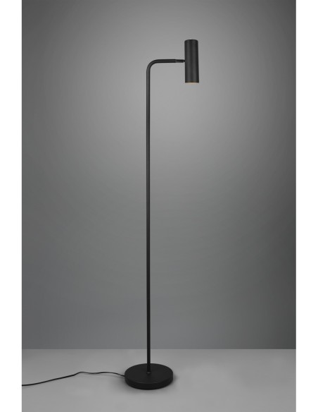 Lampadaire 1x GU10, max. 5W, Noir mat - Trio - Marley
