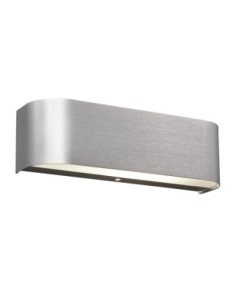 Trio – Adriano – Applique LED 2x3,1W aluminium brossé et verre mat blanc éclairage haut et bas 2