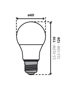 Ampoule Led E27 dimmable 15W blanc neutre - Kanlux Leluminaireled.com 2
