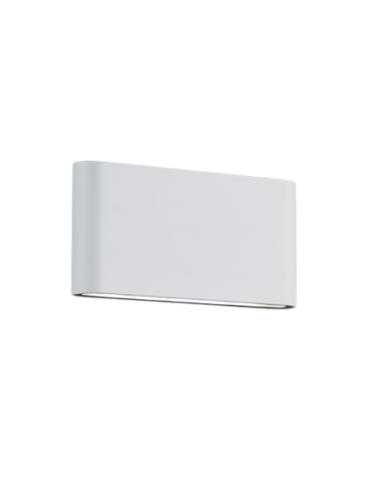 Applique murale LED THAMES II blanc mat TRIO éclairage haut et bas