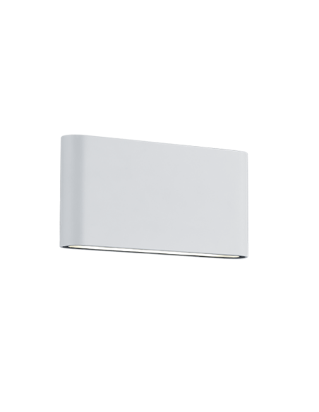 Applique murale LED THAMES II blanc mat TRIO éclairage haut et bas