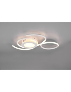 Trio – Jive – Plafonnier LED 36W, 4300lm, blanc mat, dimmable, veilleuse, 2700-6000K 2