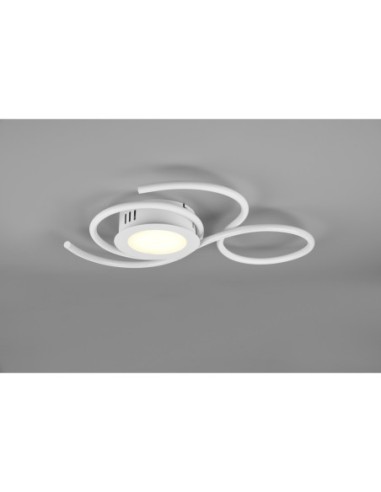 Plafonnier LED 4300lm, 2700-6000K, Dimmable, Blanc mat – Trio – Jive intérieur | Trio