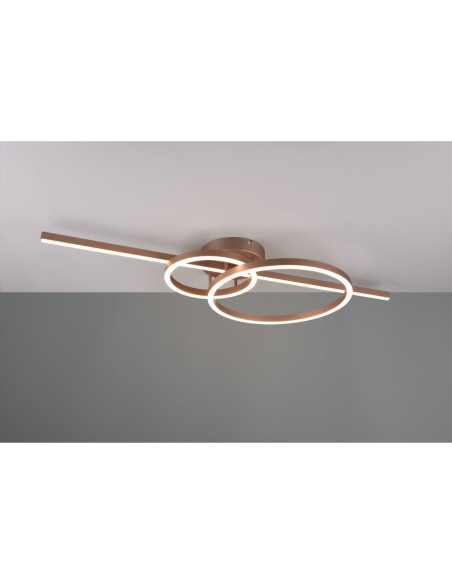 Trio – Montilla – Luminaire LED dimmable avec télécommande, fonction mémoire et veilleuse