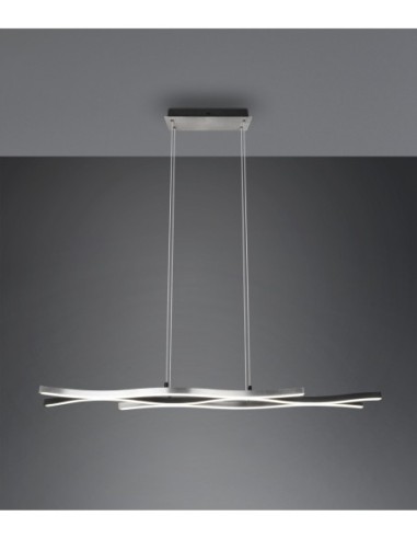 Suspension LED 35W – 4300lm, 2300/3000/4000K – Hauteur réglable – Aluminium – Trio – Blaze  | Trio