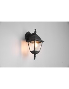 TRIO, Applique, Livenza 1xE27, max.60,0 W Corps Fonte daluminium, noir mat L 14 | Trio 2