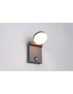 Applique murale extérieure ADOUR anthracite avec détecteur de mouvement IP44 2