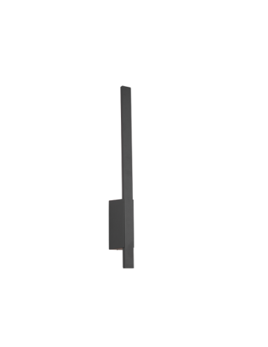 Applique extérieure LED Tawa anthracite 7,5W éclairage indirect