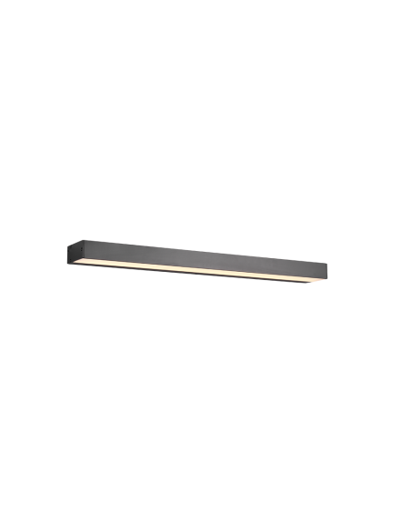 Trio – Rocco – Applique murale LED noir mat/blanc, 8W, 800lm, 3000K, IP44