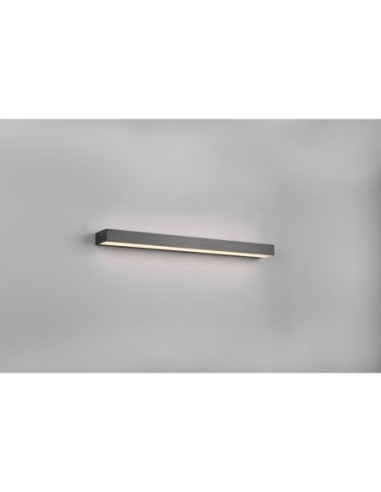 Trio – Rocco – Applique murale LED design puriste, éclairage haut et bas, protection IP44