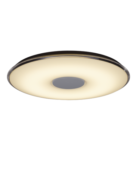 Trio – Tokyo – Plafonnier LED blanc 43W, 5000lm, dimmable, 3000–5500K, télécommande incluse, Ø60 cm