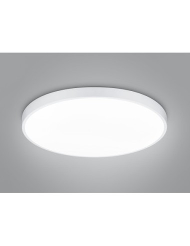 Trio Waco – Luminaire blanc mat, design minimaliste et élégant, montage plafond ou mur
