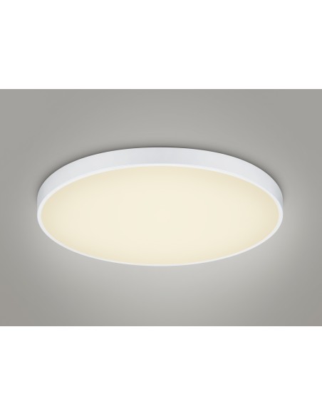 Trio Waco – Plafonnier moderne LED, couleur de lumière ajustable via interrupteur DIP, compatible variateur externe