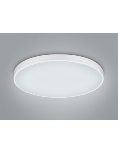 Plafonnier LED 51W dimmable CCT 2300–4000K Ø75 cm blanc mat – Trio – Waco