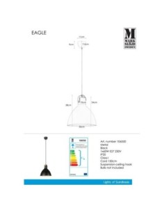 Suspension style scandinave - Markslöjd - Eagle Leluminaireled.com 2