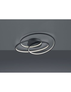 Trio Gale – Plafonnier LED moderne 38,5W, 5000lm, avec variateur 3 niveaux intégré 2