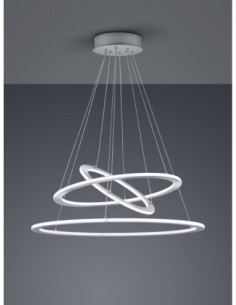 Trio Durban – Suspension LED 75W, lumière chaude 3000K, variateur SWITCH intégré 2