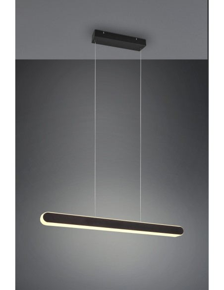 TRIO Helios – Luminaire suspendu LED, variation couleur 2700–6500K, 5800 lm, L130xH150cm, IP20, 230V.