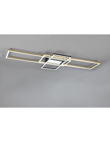 TRIO Irvine – Jusqu’à 7100 lm, économie d’énergie jusqu’à 80 %, lumière douce et personnalisable