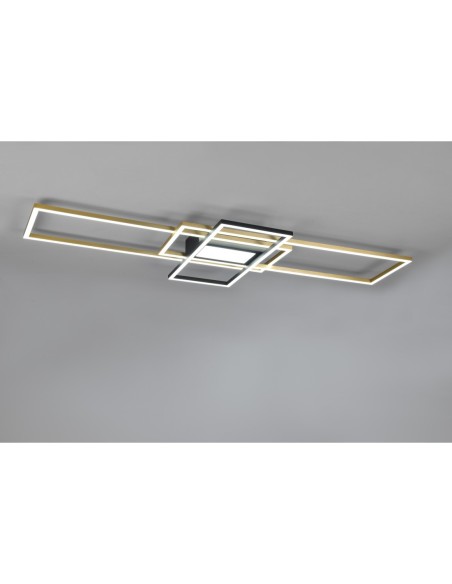 TRIO Irvine – Jusqu’à 7100 lm, économie d’énergie jusqu’à 80 %, lumière douce et personnalisable