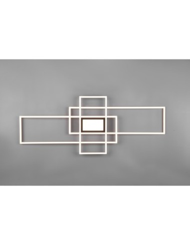 Plafonnier LED 60W 7100lm 3000-6500K laiton mat – Trio – Irvine