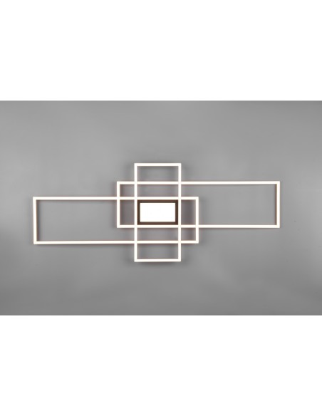 Plafonnier LED 60W 7100lm 3000-6500K laiton mat – Trio – Irvine