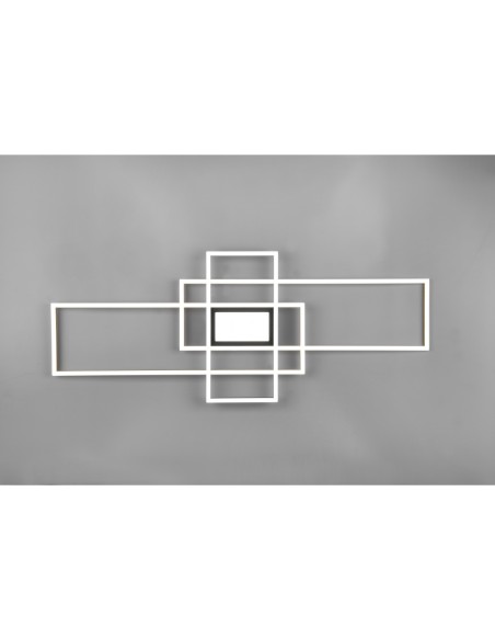 Plafonnier LED 60W 7100lm 3000-6500K laiton mat – Trio – Irvine