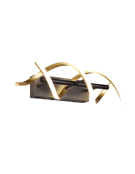 Trio Sequence – Applique LED spirale 22W, 2800 lm, 3 intensités + 3 teintes réglables