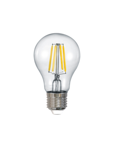 Ampoule LED E27 filament transparent avec variateur switch 3 niveaux