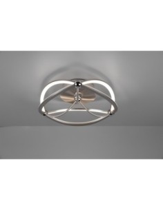 Trio Charivari – Plafonnier LED 20W, 2500lm, 3000K, variateur 3 niveaux, IP20 2