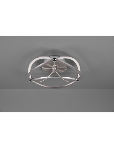 Trio Charivari – Luminaire de plafond LED 2500lm, lumière chaude 3000K, SWITCH dimmable