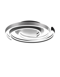 Trio Caya – Plafonnier LED 58W, 6800lm, 3 teintes réglables, variateur SWITCH intégré