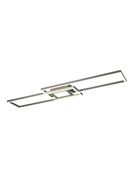 Trio Ganado – Plafonnier LED 37W, lumière réglable, ambiance RGB et télécommande incluse