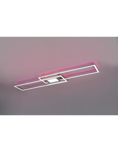 Trio Ganado – Plafonnier moderne LED, lumière variable et effets RGB via télécommande