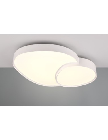 Trio Rise – Luminaire LED 45W, 2700-6500K, 5300lm, design organique et réglable