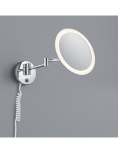 TRIO View – Applique miroir LED 3W, 280lm, 3000K, grossissant x3, IP44, interrupteur tactile 2