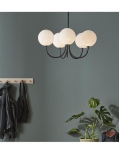 Suspension Led 5 sources lumineuses Cinco - Markslöjd Leluminaireled.com 2